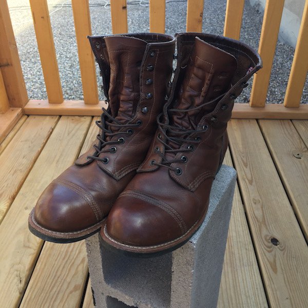 indian red wing boots